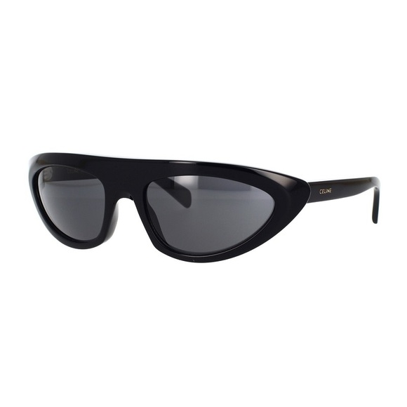 NEW CELINE GEOMETRIC SUNGLASSES CL40261I 01A BLACK GREY CELINE EYEWEAR - Picture 2 of 4